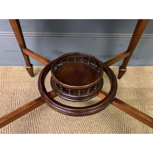 Inlaid Mahogany Table, 1905 For Sale - Image 6 of 12