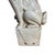 Mid 20th Century Huge Vintage Pair of Celadon Cream Glazed Large 30" Foo Dog Statues For Sale - Image 5 of 8