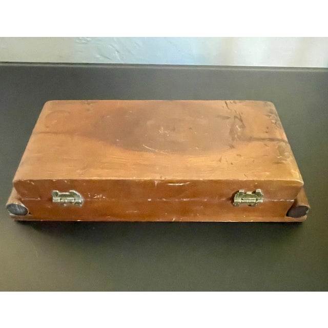 Art Deco Vintage Art Deco Wood Pen and Pencil Box For Sale - Image 3 of 5