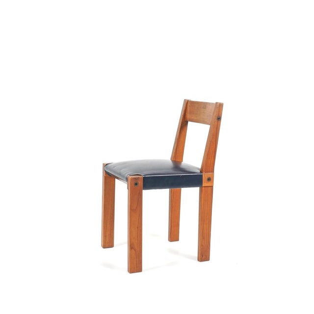 Model S24 Chairs by Pierre Chapo, 1960s, Set of 4 For Sale - Image 12 of 13