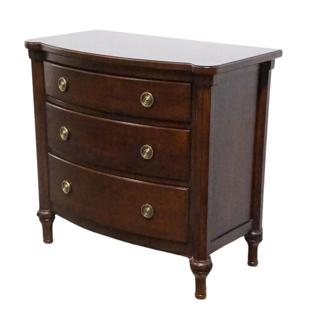 BERNHARDT FURNITURE Martha Stewart Collection Solid Cherry Traditional Style 35" Nightstand 102-229 33.5" High 35" Wide...