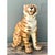 Vintage Italian Ceramic Tiger Statue For Sale - Image 4 of 12