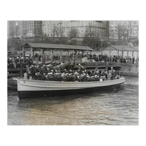 1927 Navy Sailors Dock in New York City