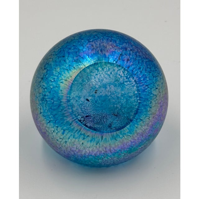 2000 - 2009 Glass Eye Studio Celestial Series Supernova Paperweight Nib Retired For Sale - Image 5 of 10