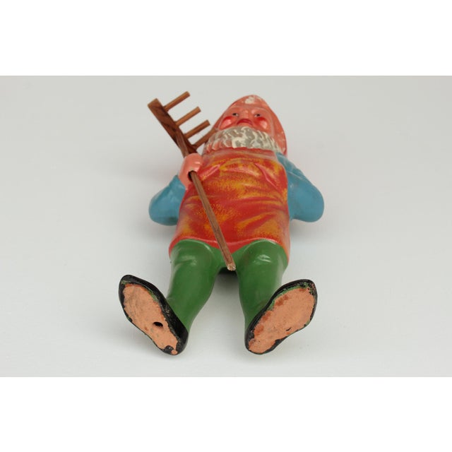 1960s Terracotta Garden Gnome, GDR, 1960s For Sale - Image 5 of 8