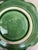Farmhouse Vintage Bordallo Pinheiro Green & White Cabbage Leaf Dessert Plates, Set of 2 For Sale - Image 3 of 5