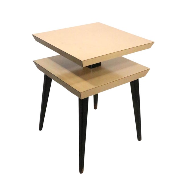 Mid Century Two Tier Side Table For Sale - Image 14 of 14