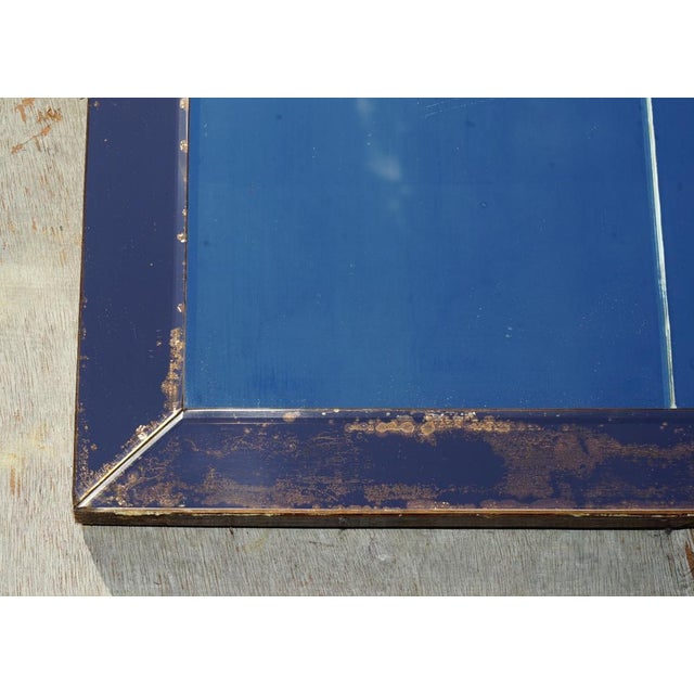 Glass Art Deco Venetian Foxed Rose Coloured Glass Bevelled Mirror, 1930s For Sale - Image 7 of 18