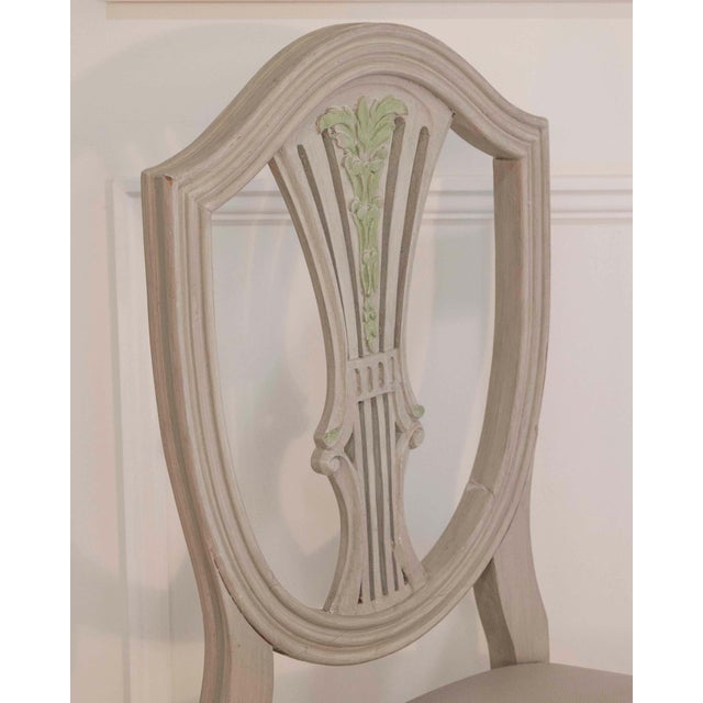 Mid 20th Century Set of Ten Louis XV–Louis XVI Transition Style Chairs, France, 20th Century For Sale - Image 5 of 18