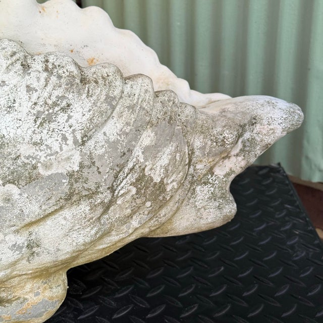 Mid 20th Century Mid 20th Century Concrete Swan Planter Garden Ornament North Carolina Marked For Sale - Image 5 of 12