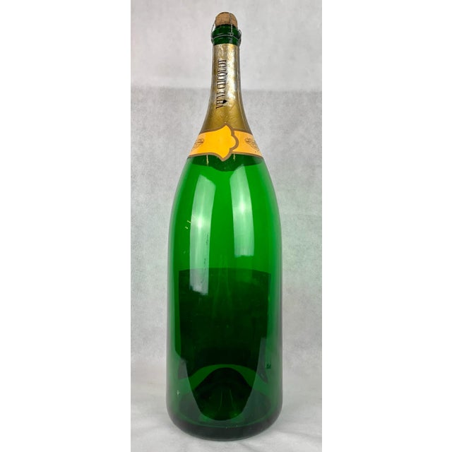 Veuve Cliquot Ponsardin Veuve Clicquot's Bicentennial Salmanazar Celabratory Display Bottle 1772-1972 For Sale - Image 4 of 8