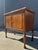 Late 19th Century Antique Quarter-Sawn Tiger Oak Two-Door Server With Turned Legs and Classical Detailing For Sale - Image 5 of 7