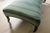 Wood French Napoleon !!! Upholstered Ottoman on Caster For Sale - Image 7 of 10