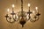 Dutch Bronze 8-Arm Chandelier with Eagle and Mascarons For Sale - Image 3 of 8