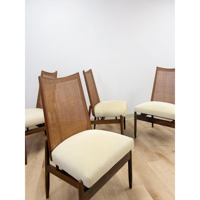 Kodawood MCM Dining Chair William Hinn Style Exoskeleton Upholstered Seating For Sale - Image 9 of 14