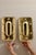 Made in Sweden A breath-taking mid-century duo of exquisite Swedish brass wall sconces, showcasing captivating hammered...