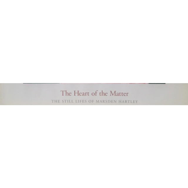 2003 Marsden Hartley (American, 1877 -1943) Exhibition Poster, HEART OF THE MATTER - The Still Lifespan's of Marsden...