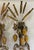 Monumental 19th-Century Italian Silver-Gilt Wood Eucharistic Altar Urns With Wheat and Grapes a Air For Sale - Image 10 of 12