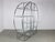 1960s Round Chrome Display Cabinet, 1960s For Sale - Image 5 of 12