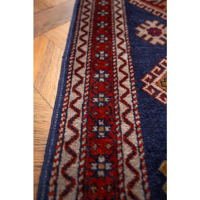 2000 - 2009 Caucasian Hand-Knotted Ganja Rug For Sale - Image 5 of 8