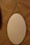 Oval Brass Wall Mirror with Neoclassical Decoration and Brass Chain, 1950s For Sale - Image 10 of 17
