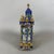 Metal 20th Century Pagoda Mechanical Table Clock with Cloisonné Enamels and Gilded Metal For Sale - Image 7 of 11