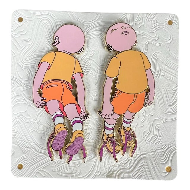 James Jean Descendants Arroyo Enamel Pin 500 Limited Edition For Sale