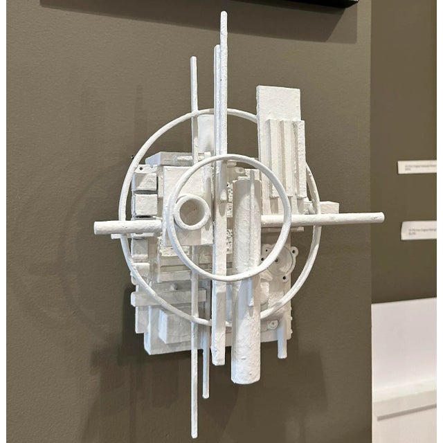 Heller White Contemporary Sculpture Assemblage For Sale - Image 4 of 4