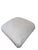 Cream MCM Attributed to Karl Springer Brass Base Pouf Ottoman Newly Reupholstered For Sale - Image 8 of 10