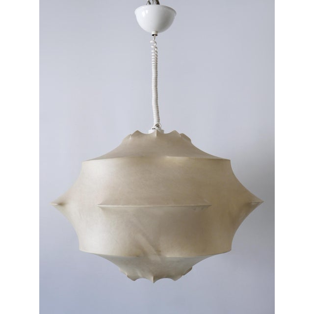 Mid-Century Modern Cocoon Hanging Light, Italy, 1960s For Sale - Image 6 of 18