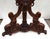 Renaissance Revival Carved Ringed Lion Head Plant Stand Display, 1940s For Sale - Image 3 of 17