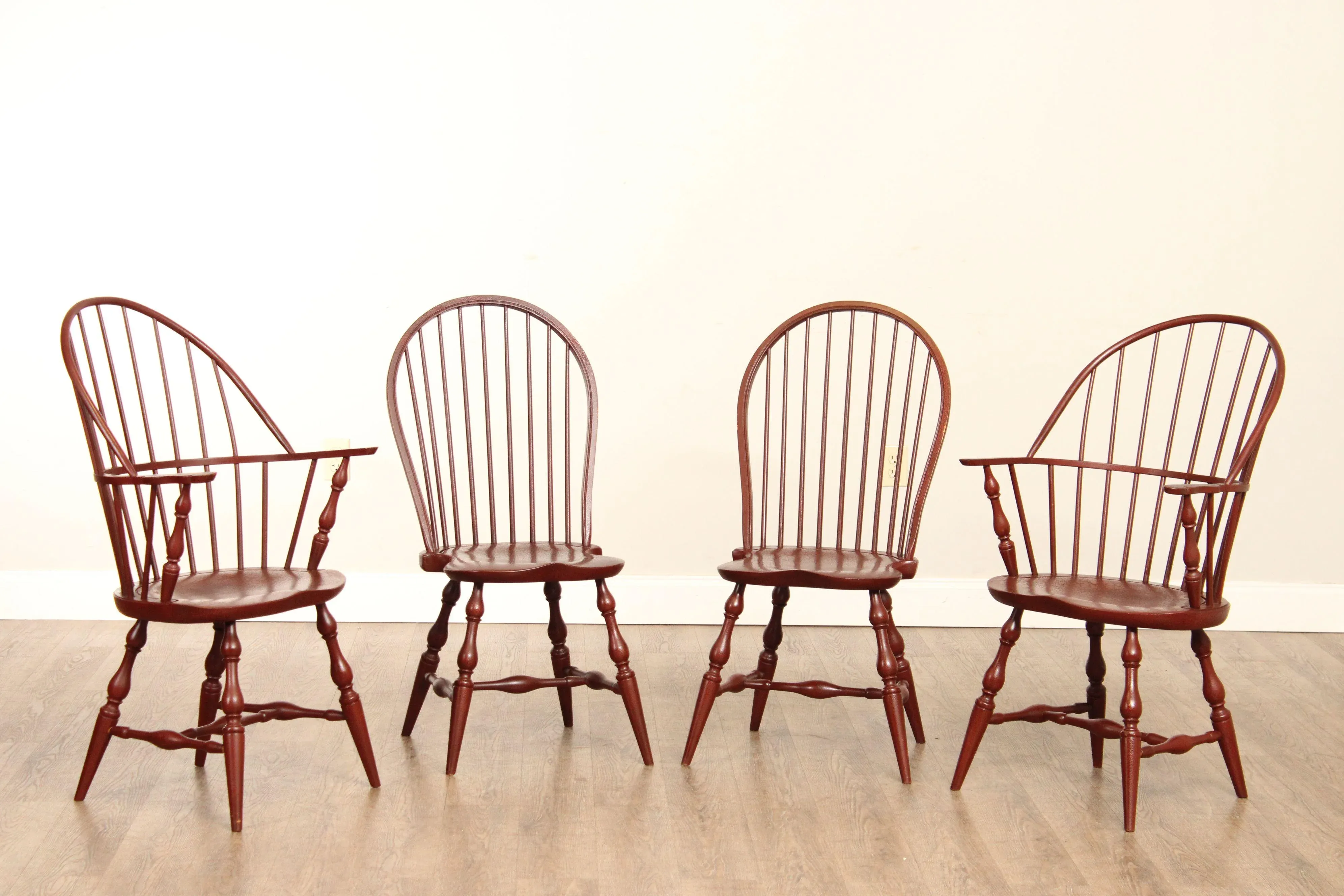 Stephen Von Hohen 'The Bucks County Collection' Set of 4 Windsor