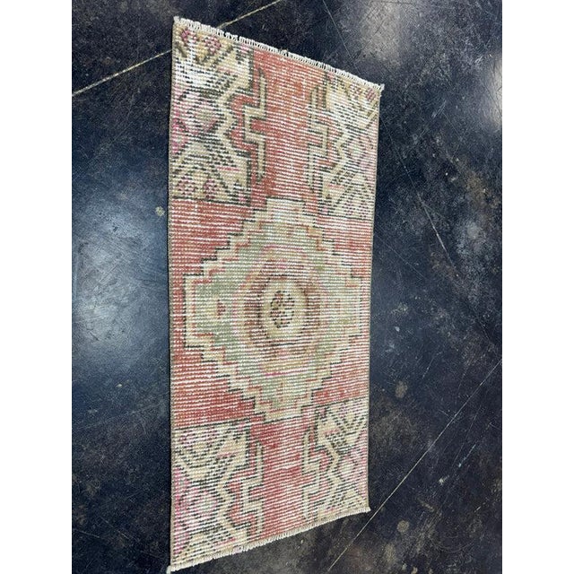 Turkish Yastik Rug 1'4" x 2'10" For Sale In Houston - Image 6 of 6