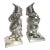 Mr. Punch Lighters Silverplate Circa 1900 -A Pair of Two For Sale