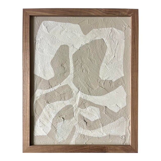 2026 "Giovanna" Contemporary Abstract Botanical Painting on Canvas by Artist r.k. Red For Sale