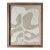 2026 "Giovanna" Contemporary Abstract Botanical Painting on Canvas by Artist r.k. Red For Sale