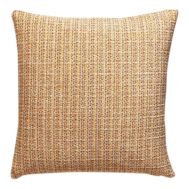 The House of Scalamandré Highland Chenille Pillow, Sunset For Sale