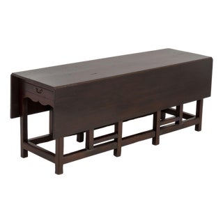 Georgian Mahogany Gate-Leg Dining Table For Sale