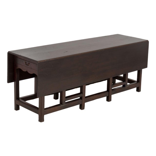 Georgian Mahogany Gate-Leg Dining Table For Sale