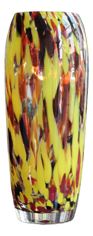 Murano Glass Spotted Vase, 1970s