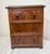Antique Early 1900s Handmade Wood Veneer Salesman Sample Miniature Dresser Chest For Sale In New York - Image 6 of 15