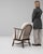 20th Century English Wooden Armchair With Upholstered Seat And Back For Sale - Image 4 of 18