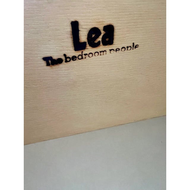 1980s Pair of Vintage Rattan Pencil ReedPaneled Style Nightstands by