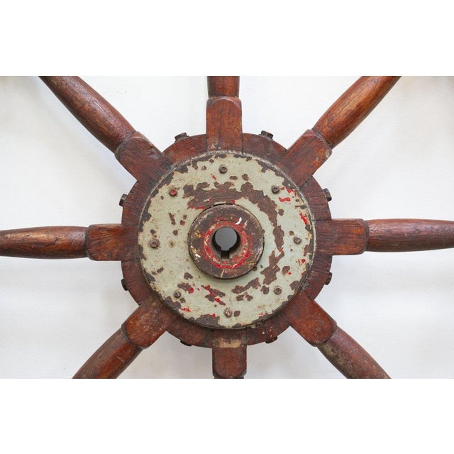 Antique Ship's Rudder, Late 19th Century For Sale - Image 6 of 11