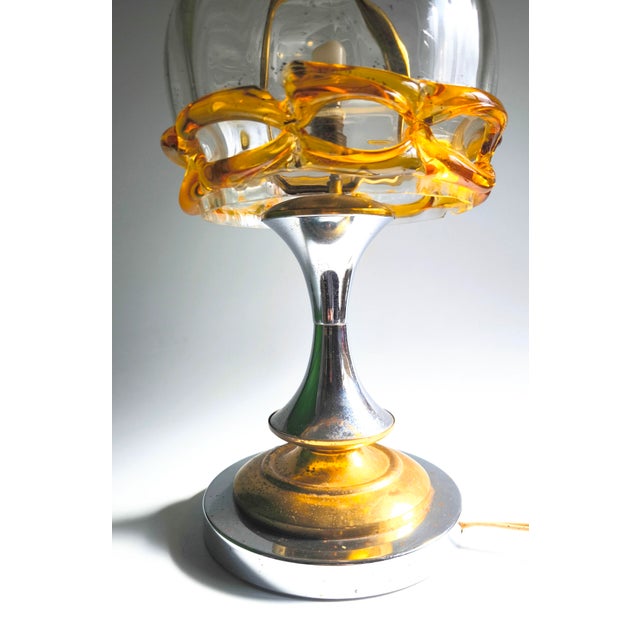 Mid-Century Modern German Space Age Lamp From the 1960s For Sale - Image 3 of 12