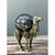 Vintage Brass Camel With Stone Sphere For Sale In West Palm - Image 6 of 12
