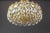1970s Gilt Brass and Crystal Glass Encrusted Chandelier from Palwa, Germany, 1970s For Sale - Image 5 of 11