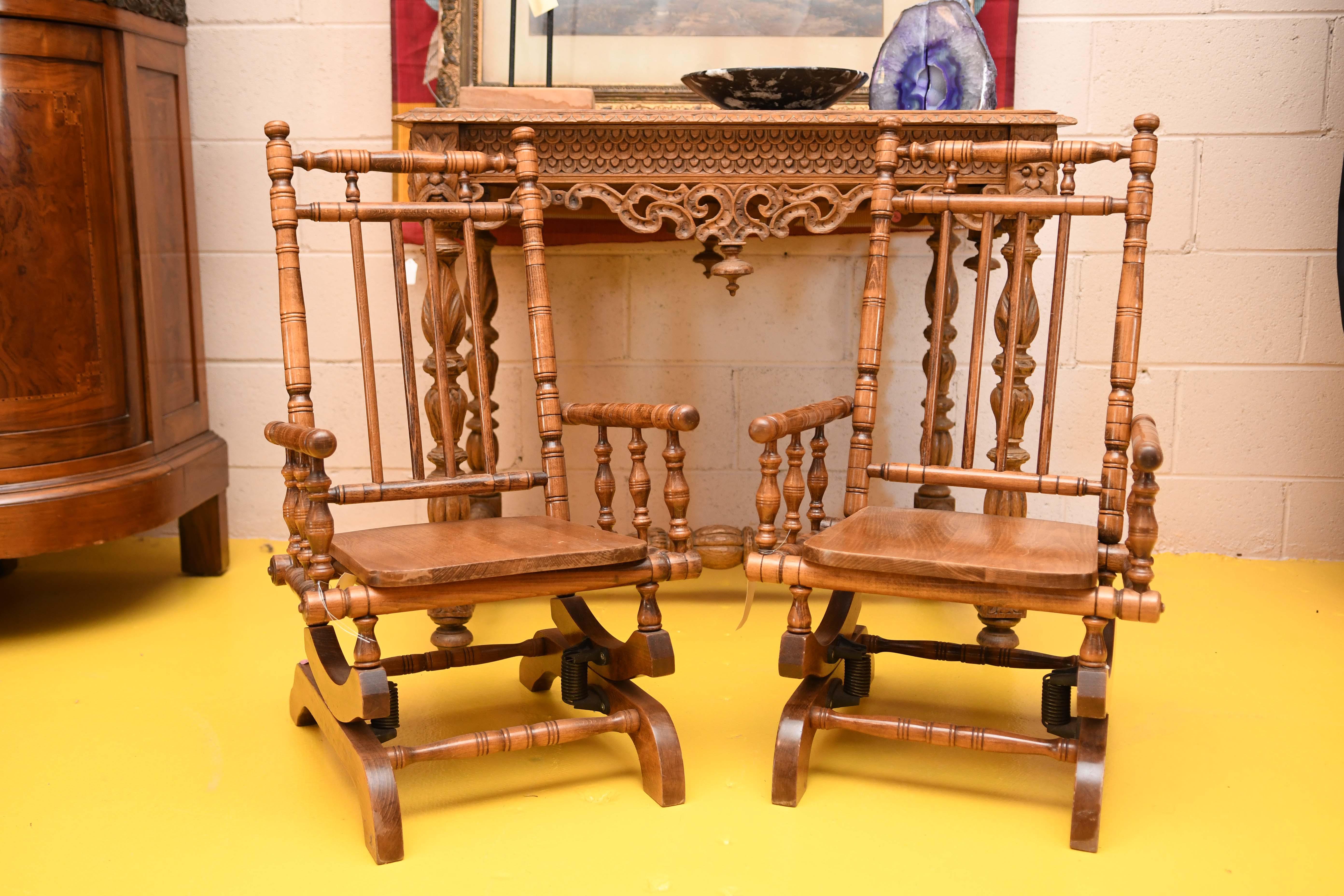 children's wooden rockers