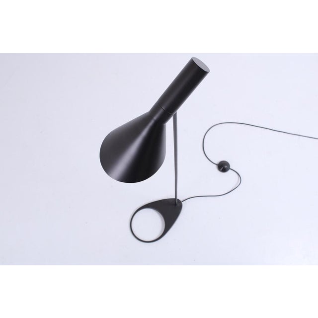 1960s Black Visor Floor Lamp by Arne Jacobsen for Louis Poulsen, 1960s For Sale - Image 5 of 18