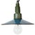 Industrial Blue Enamel Military Pendant Lamp with Cast Aluminium Top, 1960s For Sale - Image 17 of 17